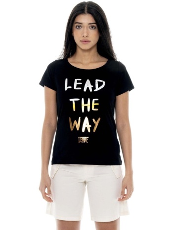 t-shirt με κοντά μανίκια leone 1947 woman shor sleeves chic σε προσφορά