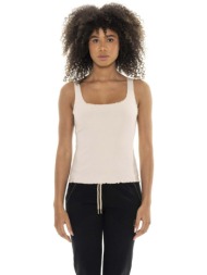αμάνικα/t-shirts χωρίς μανίκια leone 1947 woman tank rib chic |