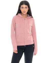 t-shirt με κουκούλα leone 1947 woman hoody full zip never without |