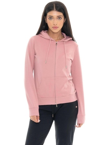 t-shirt με κουκούλα leone 1947 woman hoody full zip never σε προσφορά