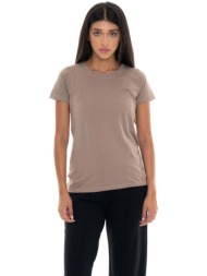 t-shirt με κοντά μανίκια leone 1947 woman short sleeves never without |