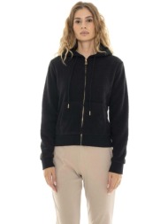 t-shirt με κουκούλα leone 1947 woman sherpa gold studs |