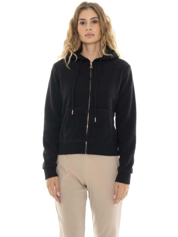 t-shirt με κουκούλα leone 1947 woman sherpa gold studs | σε προσφορά