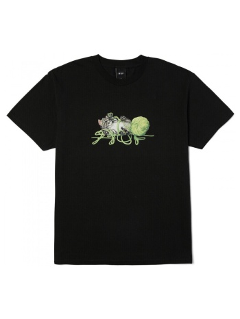 t-shirt με κοντά μανίκια huf t-shirt paws ss |