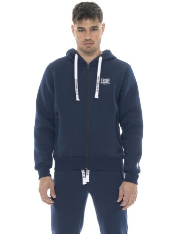 t-shirt με κουκούλα leone 1947 man hoody full zip soft σε προσφορά