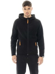 t-shirt με κουκούλα leone 1947 man full zip polar |