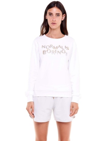 αθλητικό t-shirt leone 1947 woman crewneck gold silver | σε προσφορά
