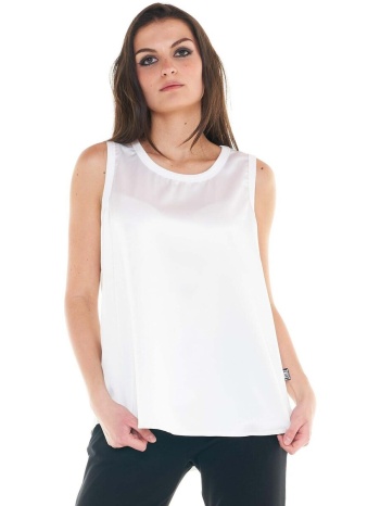 αμάνικα/t-shirts χωρίς μανίκια leone 1947 woman tank black σε προσφορά