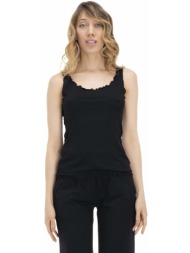 αμάνικα/t-shirts χωρίς μανίκια leone 1947 woman tank earth tones |