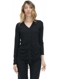 μπλούζα leone 1947 woman long sleeves earth tones |