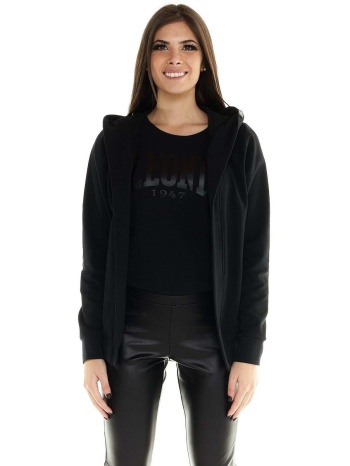 t-shirt με κουκούλα leone 1947 woman hoody blackout | σε προσφορά