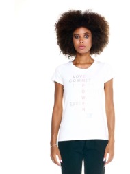 t-shirt με κοντά μανίκια leone 1947 woman short sleeves leisure |