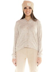 ζακέτα leone 1947 woman hoody full button chic boxing |