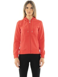 t-shirt με κουκούλα leone 1947 woman hoody full zip new basic |