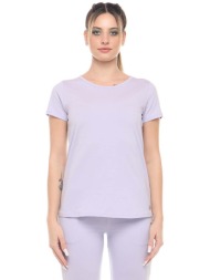 t-shirt με κοντά μανίκια leone 1947 woman short sleeves new basic |
