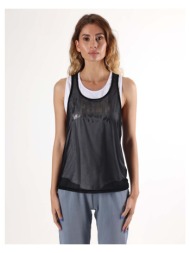 αμάνικα/t-shirts χωρίς μανίκια leone 1947 woman tank mesh new basic |