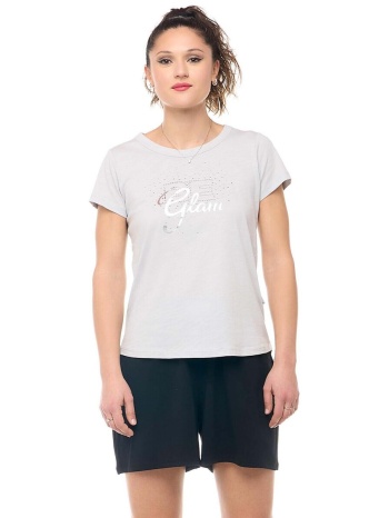t-shirts & polos leone 1947 woman short sleeves be glam | σε προσφορά