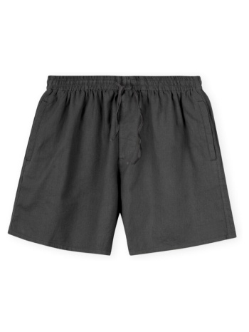 shorts & βερμούδες imago velvet shorts - grey |