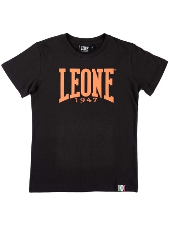 t-shirt με κοντά μανίκια leone 1947 boy short sleeves basic
