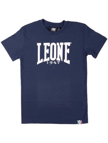 t-shirt με κοντά μανίκια leone 1947 boy short sleeves basic