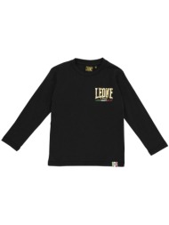 μπλουζάκια με μακριά μανίκια leone 1947 boy long sleeves gold boy |