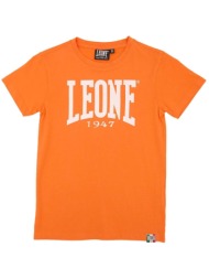 t-shirt με κοντά μανίκια leone 1947 boy short sleeves big logo |