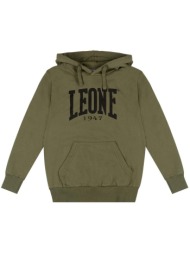 t-shirt με κουκούλα leone 1947 boy hoody basic |