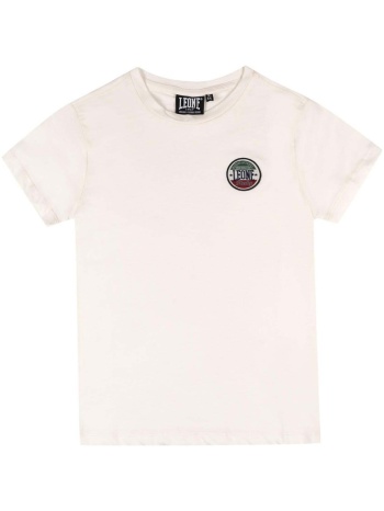 t-shirt με κοντά μανίκια leone 1947 boy short sleeves italy