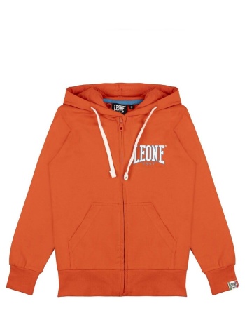 t-shirt με κουκούλα leone 1947 boy hoody full zip new basic σε προσφορά