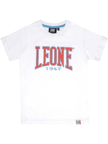 t-shirt με κοντά μανίκια leone 1947 boy short sleeves new