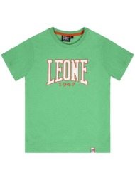 t-shirt με κοντά μανίκια leone 1947 boy short sleeves new basic |