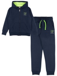 σετ από φόρμες leone 1947 boy tracksuits full zip neon |