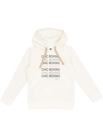 t-shirt με κουκούλα leone 1947 girl hoody sweatshirt chic σε προσφορά