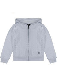 t-shirt με κουκούλα leone 1947 girl bonded hoody lace |