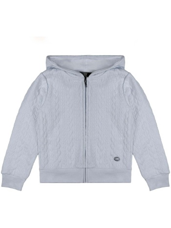 t-shirt με κουκούλα leone 1947 girl bonded hoody lace | σε προσφορά