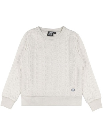 αθλητικό t-shirt leone 1947 girl bonded crewneck lace | σε προσφορά