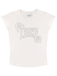 t-shirt με κοντά μανίκια leone 1947 girl short sleeves nature |