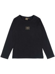 μπλουζάκια με μακριά μανίκια leone 1947 girl long sleeves gold 1947 |