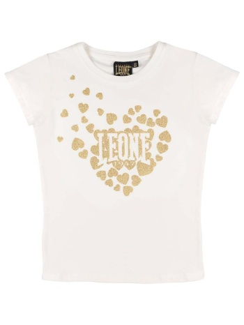 t-shirt με κοντά μανίκια leone 1947 girl short sleeves gold σε προσφορά