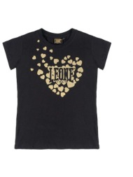 t-shirt με κοντά μανίκια leone 1947 girl short sleeves gold 1947 |