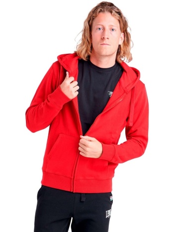 t-shirt με κουκούλα leone 1947 man hoody full zip basic σε προσφορά