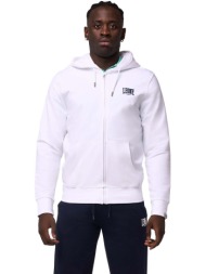 t-shirt με κουκούλα leone 1947 man hoody full zip small logo |