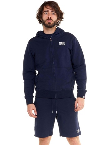 t-shirt με κουκούλα leone 1947 man hoody full zip small σε προσφορά