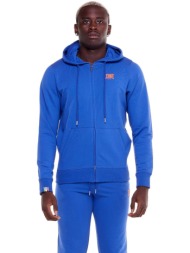 t-shirt με κουκούλα leone 1947 man hoody full zip small logo |