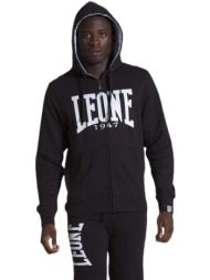 t-shirt με κουκούλα leone 1947 man fleece hoody zipped |