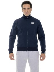 ζακέτα leone 1947 man high collar full zip small logo |
