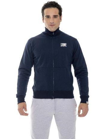 ζακέτα leone 1947 man high collar full zip small logo | σε προσφορά