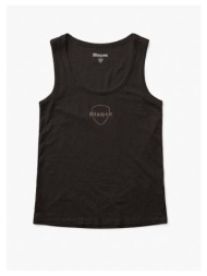 αμάνικα/t-shirts χωρίς μανίκια blauer camisetas mujer modèle 26sbldh03413 |