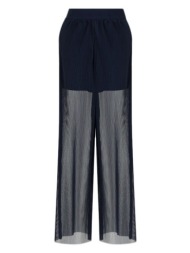 παντελόνια eax high waist wide leg pants women |