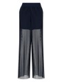 παντελόνια eax high waist wide leg pants women |